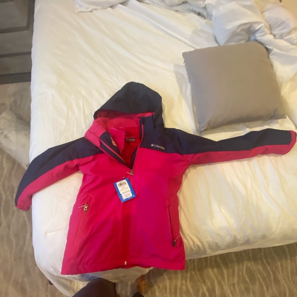 Columbia Windbreaker Jacket with Fleece (skiing)